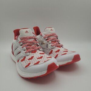 Adidas Ultra Boost 1.0 Valentine’s Day Hearts Women's 8.5 White Red Shoes JR5845